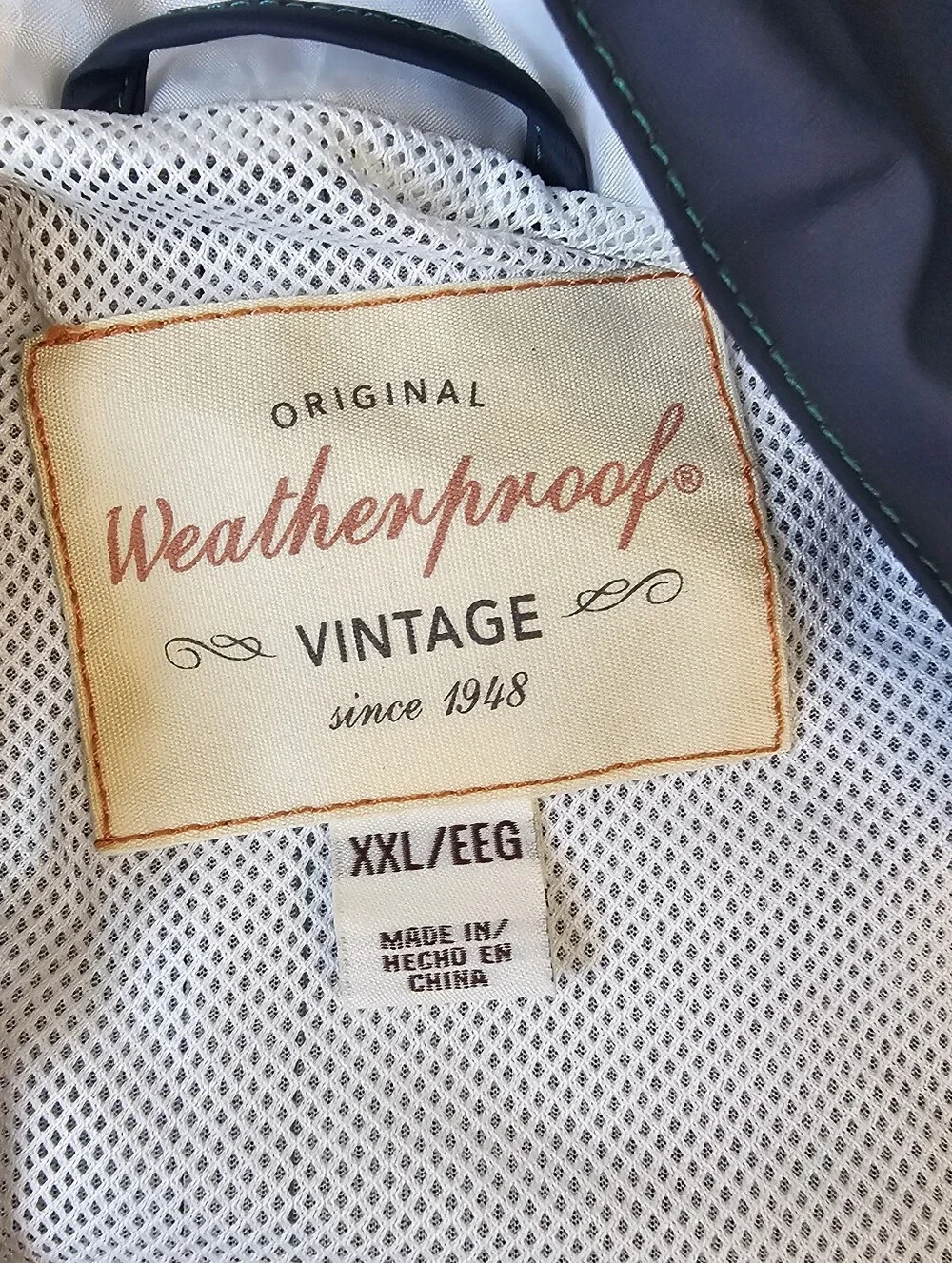 Original Weatherproof Vintage lightweight hooded